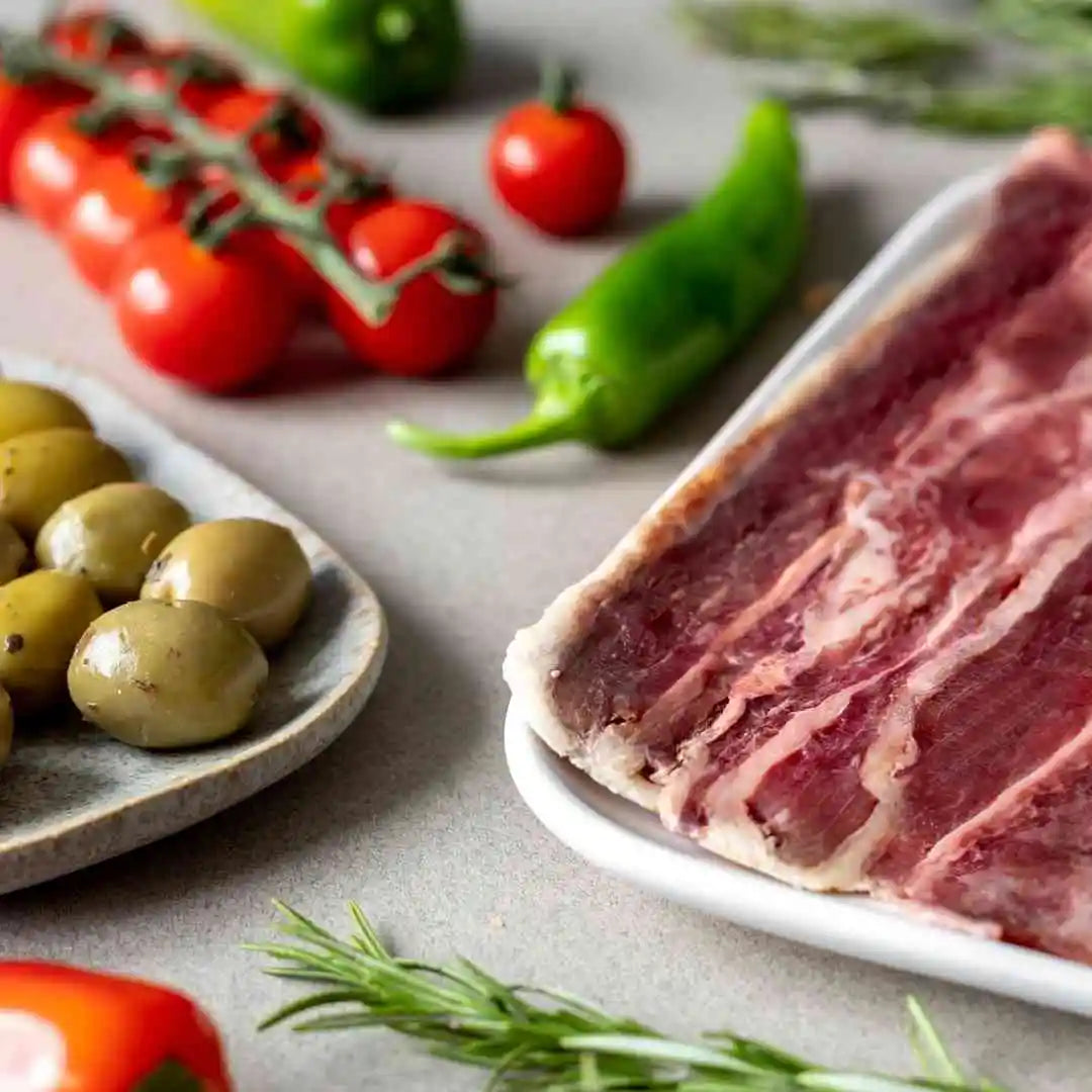 bacon halal de boeuf alandaluzza | Pancetta halal de boeuf